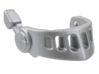 LEGO part Minifigure, Visiera Appuntita con Griglia Facciale e Antenna 22394
