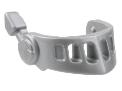 LEGO part Minifigure, Visière Pointue avec Grille de Visage et Antenne (22394)