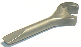 LEGO part Minifigure, Utensil Tool Spanner Wrench / Screwdriver (4006)
