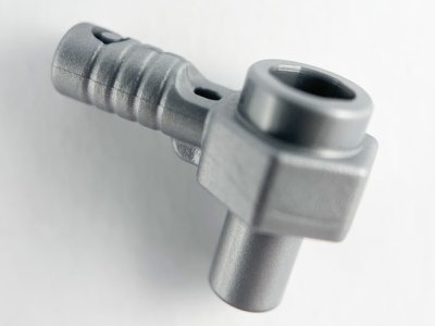 LEGO part Minifigure, Weapon Bar on Front, Stud on Back (50018c)