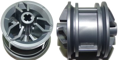 LEGO part Wheel 30.4mm D. x 20mm with Center Axle Holes Motorcycle (66155)