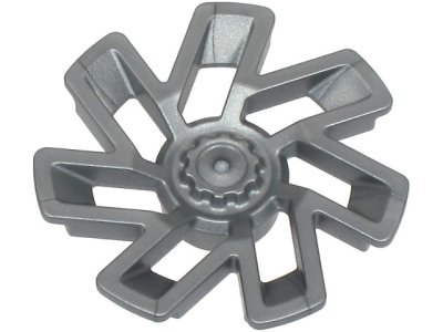 LEGO onderdeel Wheel Cover 7 Spoke Rimless Right - for Wheel 72206pb01 (6824b)