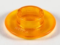 LEGO part Clikits Bead, Ring Thin Large with Hole with High Connector 45473