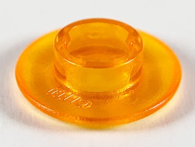 LEGO onderdeel Clikits Bead, Ring Thin Large with Hole with High Connector (45473)