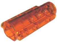 LEGO part Cylinder 9 x 4 x 2 Tapered with Flat Bottom, Pin Holes 58947