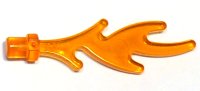 LEGO part Wave Rounded Straight with Bar End (Castle Dragon Flame / Seaweed / Water) 6126b