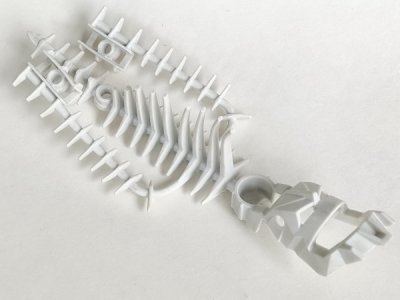 LEGO onderdeel Bionicle Piraka Spine Flexible with Mask and Arm Covers, Thok (53570)