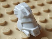 LEGO part Minifigure, Head, Modified Bionicle Piraka Thok Plain 55240