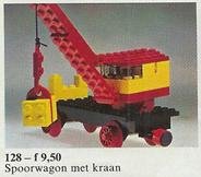 LEGO part Mobile Crane (Train Base) 128-2