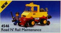 LEGO onderdeel Road and Rail Maintenance 4546-1