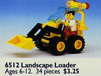LEGO part Landscape Loader 6512-1