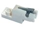 LEGO part Lanciatore Proiettile, 1 x 2 Mini Blaster / Fucile con Grilletto Grigio Bluastro Scuro (15403 / 15392) 15403c01