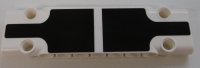 LEGO part Technic, Piastra Pannello 3 x 11 x 1 con Motivo Sezioni Pannello Nero (Adesivo) - Set 42100 15458pb033