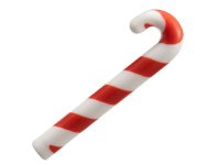 LEGO part Minifigure, Utensil Cane, Red Candy Stripe Pattern 1621pb01
