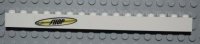 LEGO part Mattone 1 x 16 con Tavola da Surf con 'SHOP' (Adesivo) - Set 4644 2465pb13