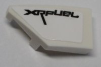 LEGO part Cuneo 2 x 1 x 2/3 Sinistra con Motivo 'XRFUEL' (Adesivo) - Set 42095 29120pb004