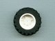 LEGO part Ruota 18mm D. x 14mm con Pneumatico Nero 30.4 x 14 (30285 / 30391) 30285c01