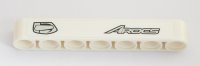 LEGO part Technic, Liftarm Thick 1 x 7 with Silver 'AROCS' and Silver Handle Pattern Model Right Side (Sticker) - Set 42043 32524pb032R
