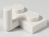 LEGO part Plate, Modified 1 x 2 with Bar Arm Up (Undetermined Type) 4623u