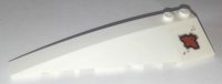 LEGO part Wedge 10 x 3 Left with Rust Spot Pattern (Sticker) - Set 10274 50955pb048