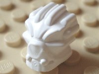 LEGO part Minifigure, Head, Modified Bionicle Inika Toa Matoro Plain 54274