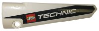 LEGO part Technic, Panel Fairing # 6 Long Smooth, Side B with Black Line and 'LEGO TECHNIC' Logo Pattern (Sticker) - Set 42039 64393pb037