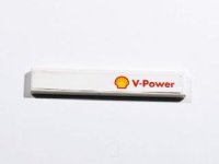 LEGO part Tile 1 x 6 with Shell Logo and 'V-Power' Pattern on Right (Sticker) - Set 8674 6636pb126R