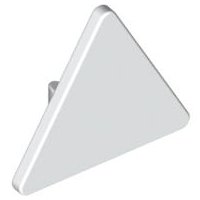 LEGO part Road Sign 2 x 2 Triangle with Clip 892