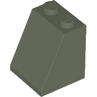 LEGO part Slope 65 2 x 2 x 2 with Bottom Tube 3678b
