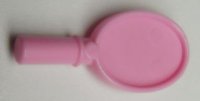 LEGO part Friends Accessories Hand Mirror with Heart on Reverse 93080b