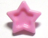 LEGO part Friends Accessories Hair Decoration, Star with Small Pin 93080f