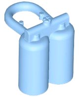 LEGO part Minifigure Air Tanks 3838