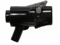 LEGO part Minifigur, Waffe Pistole, Mini-Blaster / Schießer mit dunkelblaugrauem Abzug (15391 / 15392) 15391c01