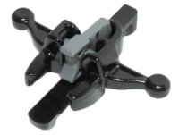 LEGO onderdeel Minifigure, Weapon Crossbow with Mini Blaster / Shooter with Dark Bluish Gray Trigger (20105 / 15392) 20105c01
