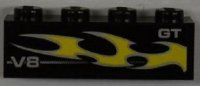 LEGO part 3010pb141r 3010pb141r