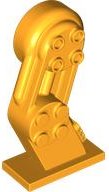LEGO part Large Figure Leg Left with Black Rotation Joint Pin 70946
