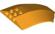 LEGO part Windscreen 8 x 6 x 2 Curved Sloped Sides x224