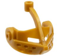 LEGO part Minifigure, Visor Pointed x126
