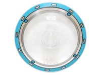 LEGO part Dish 4 x 4 Inverted (Radar) with Solid Stud with Dark Azure Circle / Gyrosphere Pattern 3960pb034