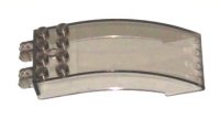 LEGO part Windscreen 8 x 4 x 2 Curved with Locking Dual 2 Fingers 46413