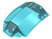 LEGO part Windscreen 8 x 6 x 2 Curved Sloped Sides x224