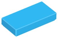 LEGO part Tile 1 x 2 3069