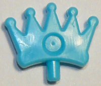 LEGO part Friends Accessories Hair Decoration, Tiara with 5 Points and Pin 93080m