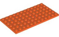 LEGO part Plaque 6 x 12 3028