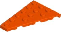 LEGO part Wedge, Plate 6 x 4 Left 48208