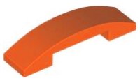 LEGO part Slope, Curved 4 x 1 x 2/3 Double 93273