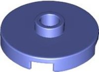 LEGO part Piastrella, Rotonda 2 x 2 con Perno Aperto 18674
