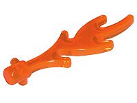 LEGO part Wave Rounded Straight with Bar End and Small Pins (Castle Dragon Flame / Seaweed / Water) 6126