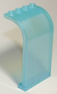 LEGO part Panel 3 x 4 x 6 Curved Top 2571