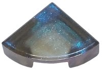 LEGO part Fliese, rund 1 x 1 Viertel 25269
